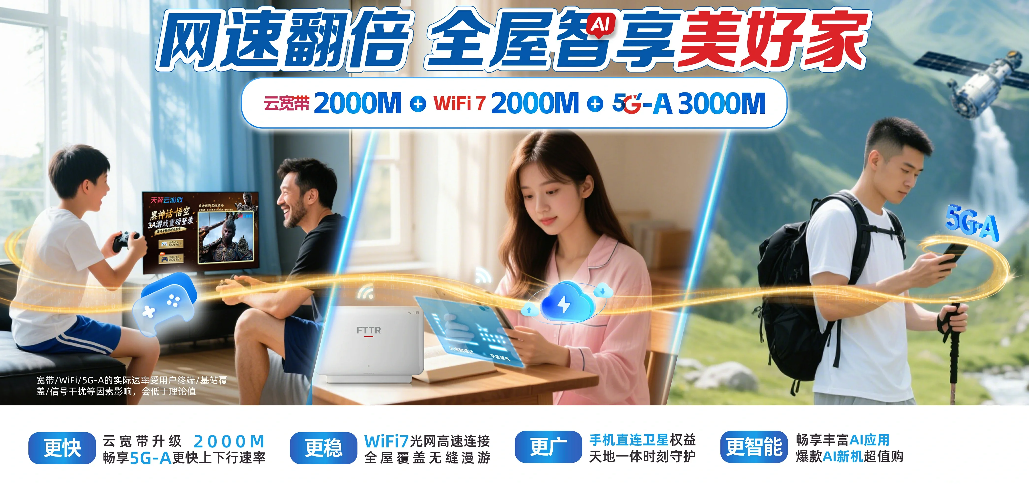 中国电信 永安市电信宽带 宽带套餐